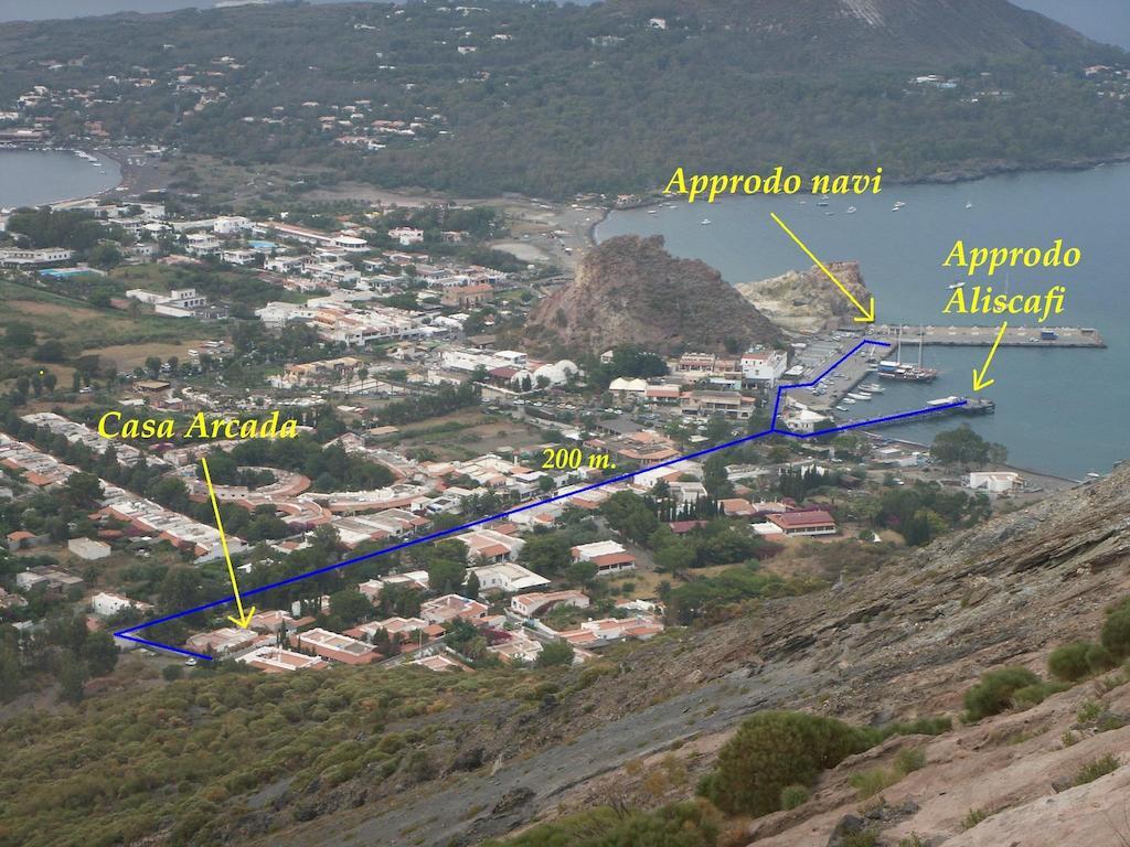 Casa Arcada Bed & Breakfast Vulcano  Bagian luar foto